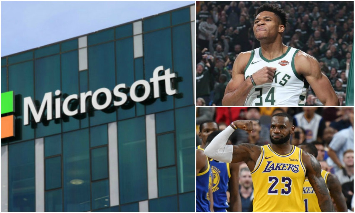 NBA: Μυθική συμφωνία με Microsoft εν μέσω κορονοϊού